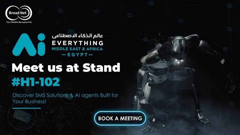 BroadNet-Banner für AI Everything Middle East & Africa – Ägypten, Stand #H1-102
