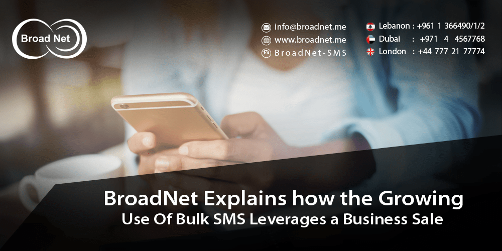 BroadNet Explains how the Growing Use Of Bulk SMS Leverages a Business Sale