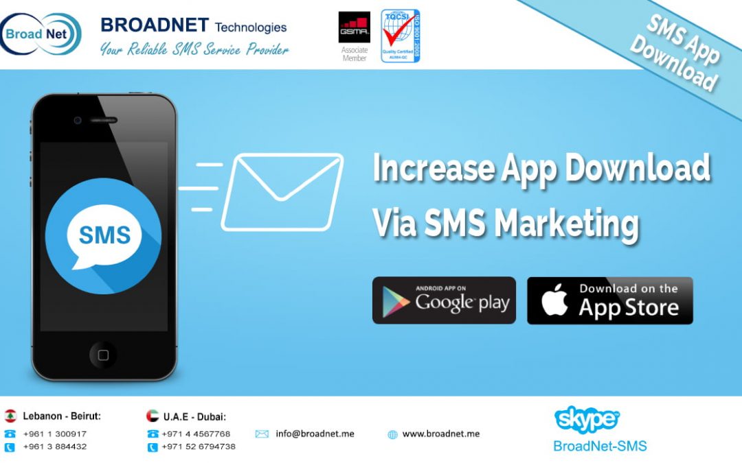 BroadNet Technologies Launches a New Service Increase app Downloads by SMS Campaign