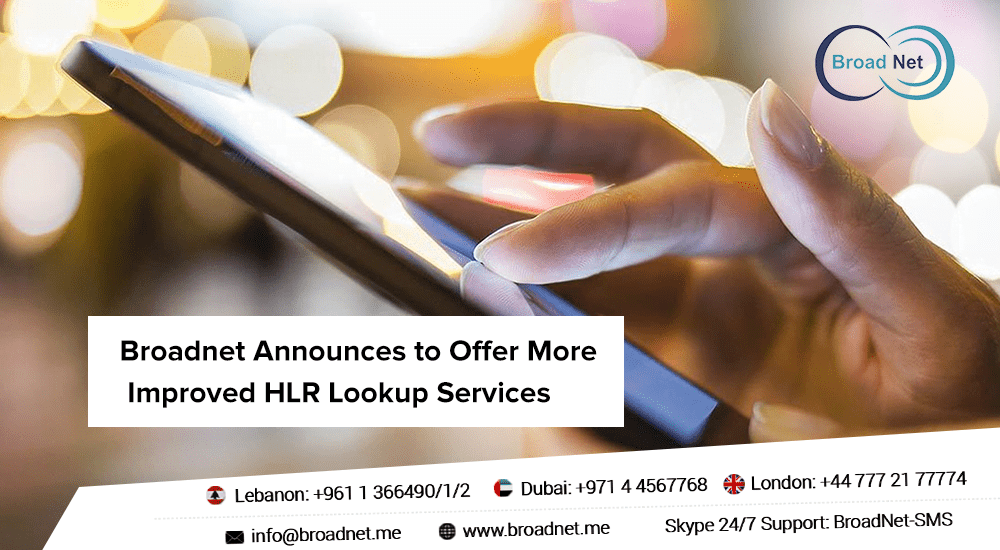 Broadnet Announces to Offer More Improved HLR Lookup Services