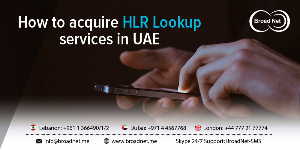 HLR Lookup services in UAE