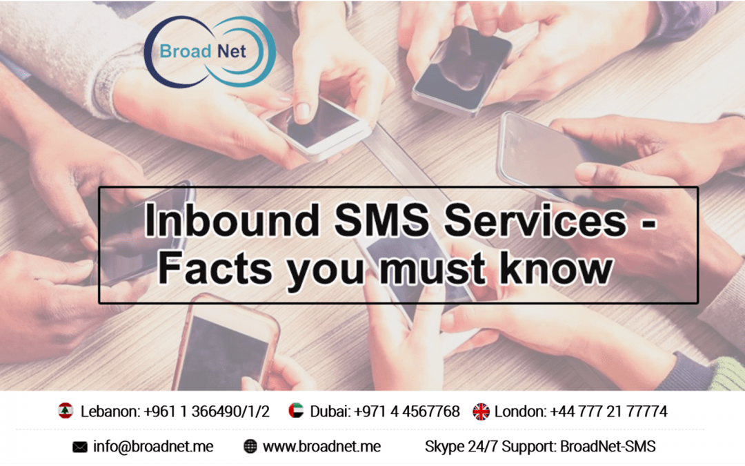 Inbound SMS Services – Facts You Must Know