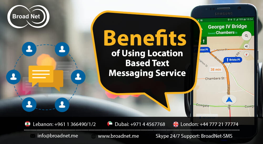 Benefits of Using Location Based Text Messaging Service