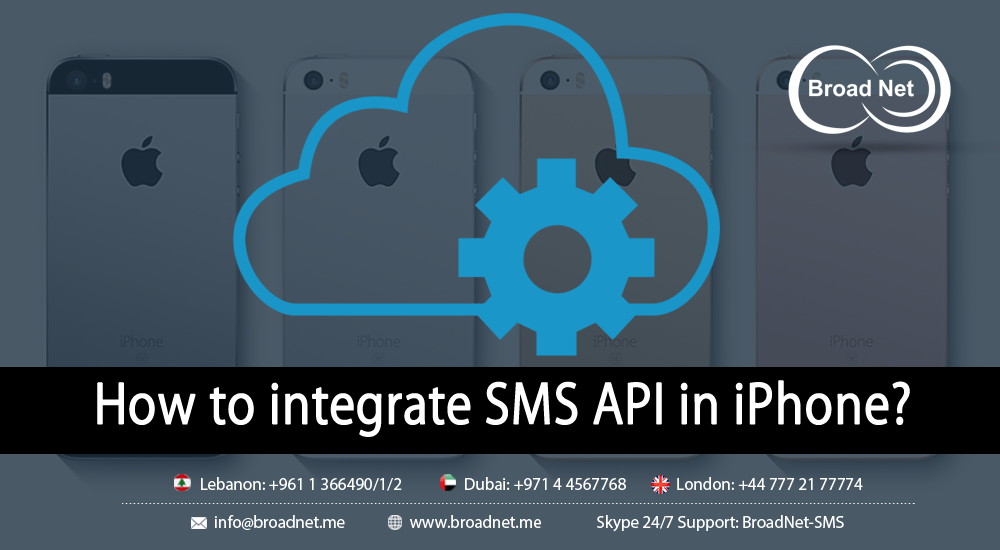 SMS API in iPhone