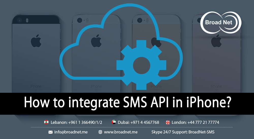 How to integrate SMS API in iPhone?