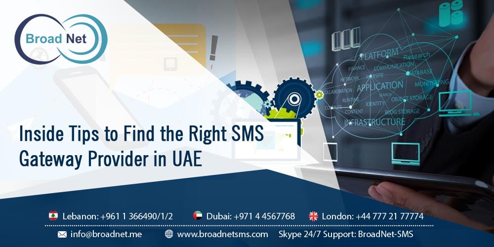 SMS Gateway Provider in UAE