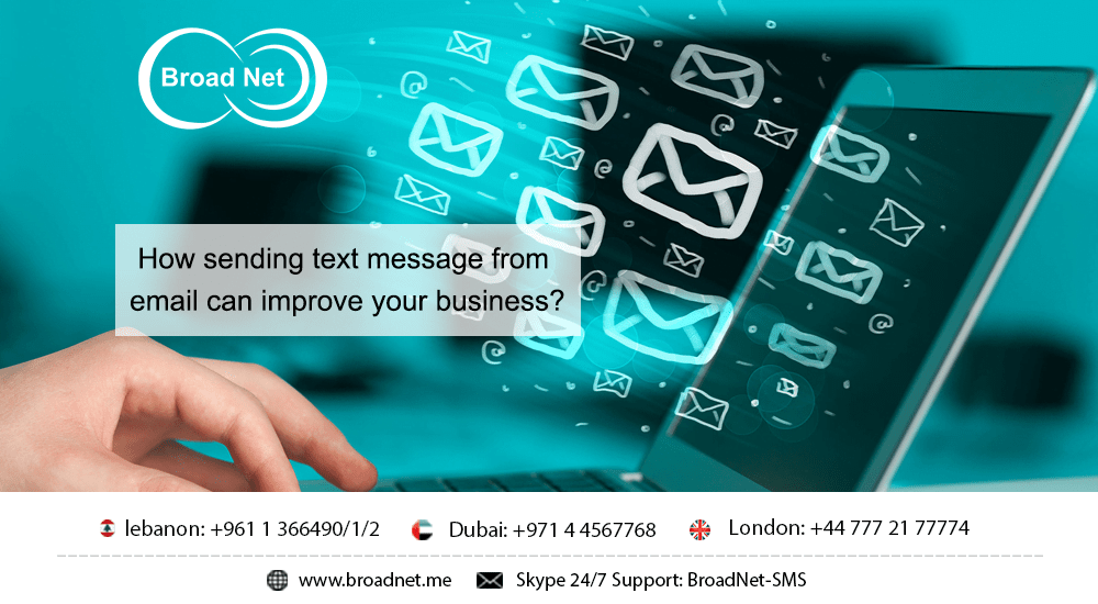 How Sending Text Message From Email can Improve Your Business?