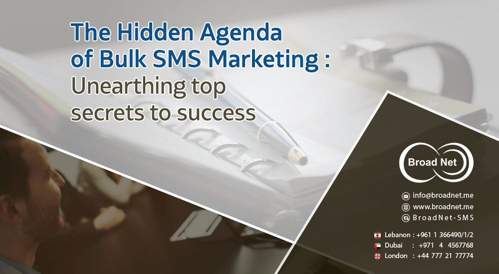 The Hidden Agenda of Bulk SMS