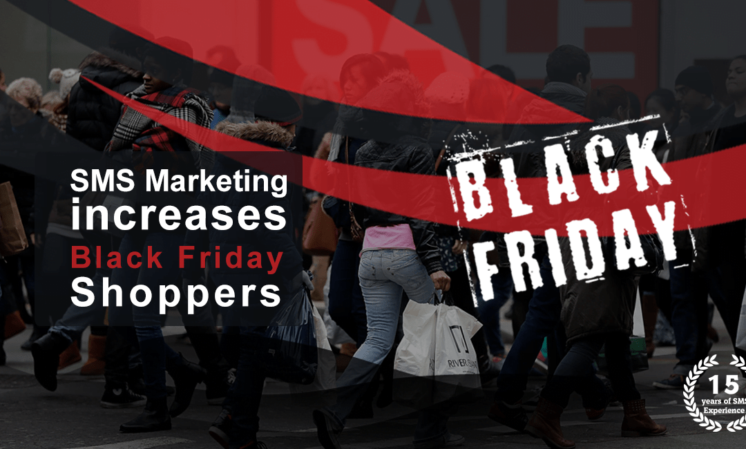SMS Marketing Increases Black Friday Shoppers