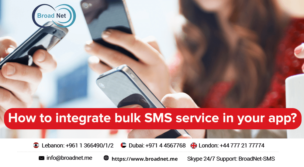 How to Integrate Bulk SMS Service in Your App?