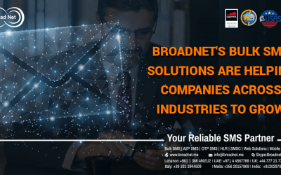 BroadNet Bulk SMS Solutions Are Helping Companies Across Industries Grow
