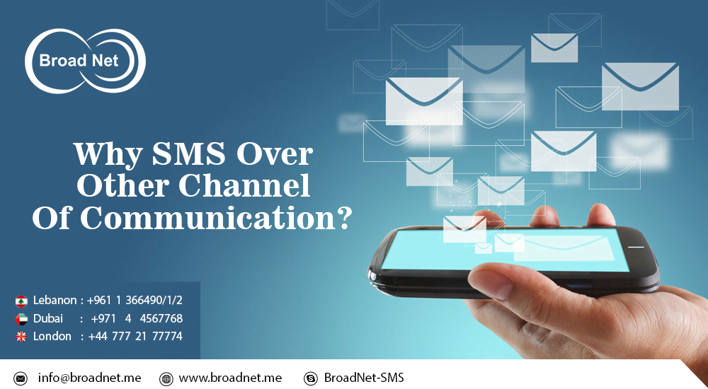 Why SMS Over Other Channels Of Communication?