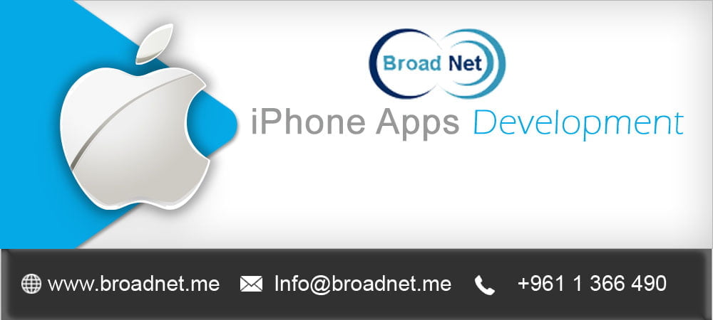 Hire BroadNet’s Iphone app development services and Mount Your Business Growth Tremendously