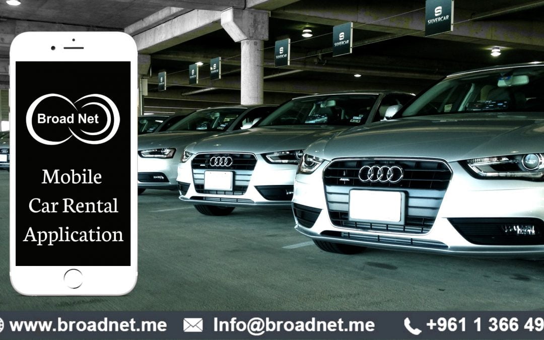 BroadNet Technologies offers best Mobile Car Rental App for iPhone, iPad, Android and Windows
