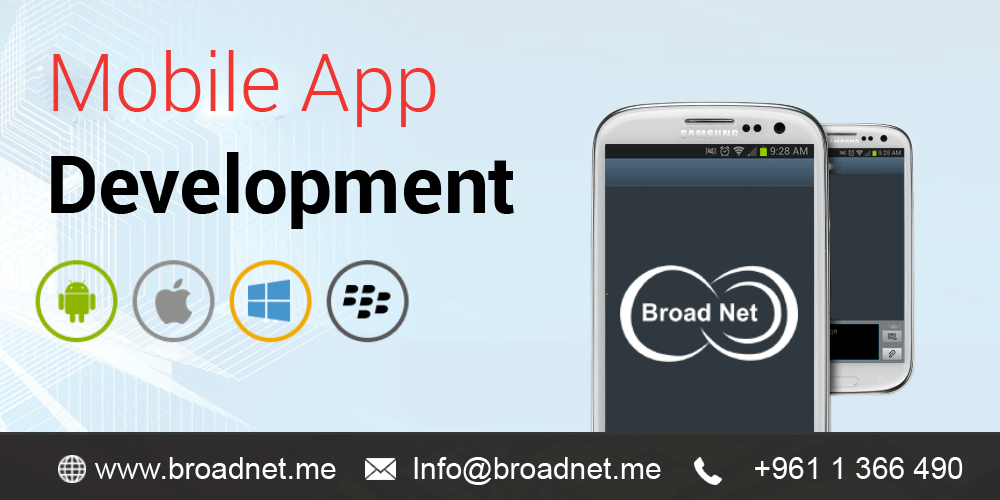 BroadNet – A recognized champion at developing mobile apps for iOS, Blackberry, Windows and Android mobile devices