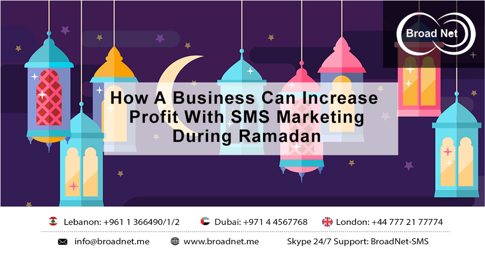 How a business can increase profit with SMS marketing during Ramadan