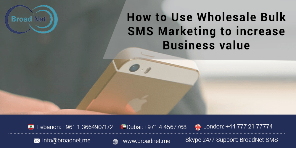How to Use Wholesale Bulk SMS Marketing to increase Business value