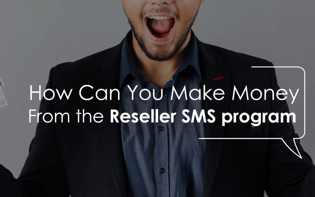 HOW CAN YOU MAKE MONEY FROM THE SMS RESELLER PROGRAM?