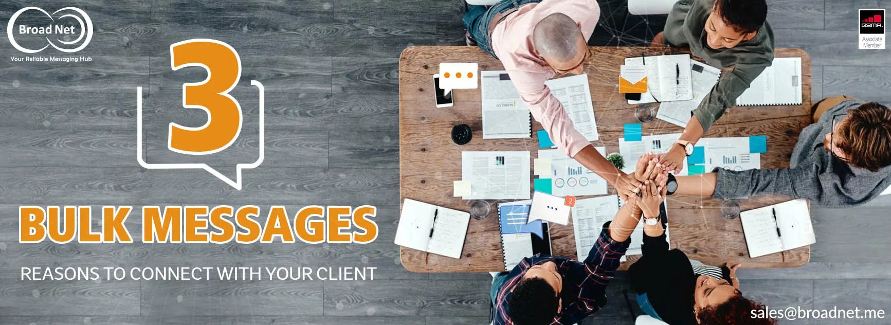 3 BULK MESSAGES REASONS TO CONNECT WITH YOUR CLIENT
